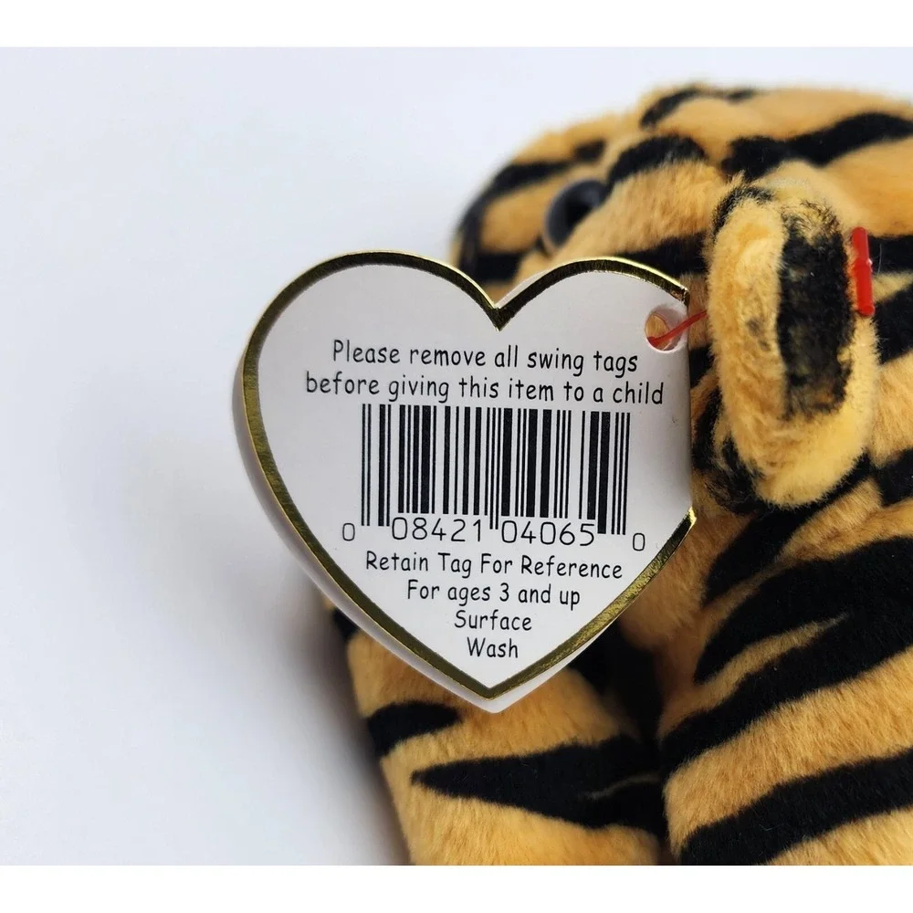 TY Beanie‎ Baby - STRIPES the Tiger (8.5 inch)